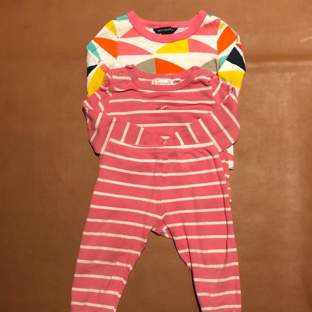 Merimekko & Coccoli Pajama set (2) 12 months